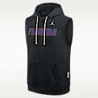 Florida Sideline Men's Jordan Brand Dri-FIT College Sleeveless Pullover Hoodie