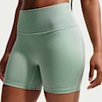 Tajta löparshorts 10 cm med hög midja Nike Tempo för kvinnor