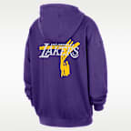 NBA-huvtröja Los Angeles Lakers Courtside Jordan Club Premium för män