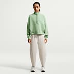 Nike 24.7 ImpossiblySoft Women's Dri-FIT Oversized 1/2-Zip Top