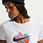 Kortærmet WSL Nike-T-shirt i bomuld til kvinder Kortærmet Nike-T-shirt i bomuld til kvinder