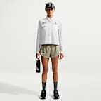 ACG 'Aireez' Women's Button-Up Long-Sleeve Graphic Trail-Running Top
