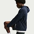 Sudadera con gorro de alto rendimiento Dri-FIT de cierre completo con protección contra los rayos UV para hombre Nike Primary NanoKnit