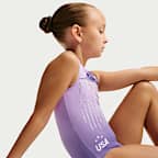 Nike Gymnastics Big Kids' American Radiance Leotard