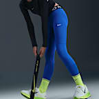 Nike Pro Dri-FIT Big Kids' (Girls') Leggings
