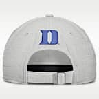 Gorra universitaria Nike ajustable para hombre Duke Sideline Club Practice