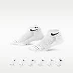 Calcetines bajos Dri-FIT Elevated Everyday para niños (6 pares) Nike