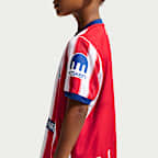 Club Atlético de Madrid 2026/27 Stadium Home Nike Football Replica-sæt i tre dele til mindre børn