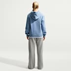 Pantalon taille mi-haute à jambes larges Nike Studio Fleece Medium Weight pour femme