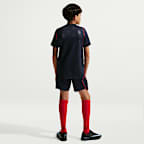 Shorts de fútbol Nike Dri-FIT Replica de la selección de fútbol masculino de Estados Unidos visitante 2026 Stadium para niños talla grande