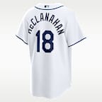 Shane McClanahan Tampa Bay Rays 2026 World Series Participant Men's Nike MLB Replica Jersey