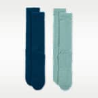 Nike Everyday Cushioned Cozy Crew-Socken (2 Paar)