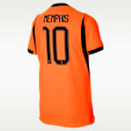 Jersey de fútbol Nike Dri-FIT ADV de la selección nacional de Países Bajos local 2026 Match Frenkie de Jong para niños talla grande