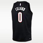 Damian Lillard Portland Trail Blazers Icon Edition Big Kids' Nike NBA Swingman Jersey