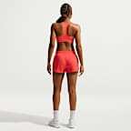 Nike One Dri-FIT-Shorts mit mittelhohem Bund und Futter für Damen (ca. 7,5 cm)