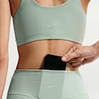 ナイキ ゼンビー ウィメンズ ハイウエスト 13cm バイカーショートパンツ