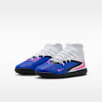 Nike Jr. Phantom 6 High Club Big Kids' Turf Soccer Shoes