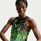 Camiseta de tirantes de correr Dri-FIT ADV cropped Nike AeroSwift