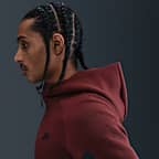 Chamarra Windrunner de tejido Fleece de cierre completo para hombre Nike Tech