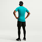 Nike Pro Dri-FIT Sıkı Kesimli Kısa Kollu Erkek Fitness Üstü