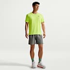 ナイキ マイラー メンズ Dri-FIT UV プロテクション ショートスリーブ ランニングトップ