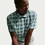 Nike Tailored Performance Tartan Men's Dri-FIT Golf Polo