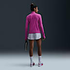 Playera de correr con protección UV de cierre de 1/4 para mujer Nike Swift Element