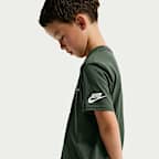 Playera Icy Futura para niños talla pequeña Nike