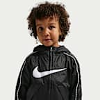 Chamarra ripstop translúcida y ligera infantil Nike