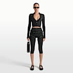 NikeSKIMS Matte Women's V-Panel 43m (approx.) Cropped Leggings