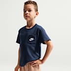Nike Sportswear Little Kids' Pocket T-Shirt and French Terry Shorts Set