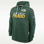 Green Bay Packers Sideline Standard Issue Men's Nike Dri-FIT NFL Pullover Hoodie