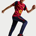 F.C. Barcelona Strike Older Kids' Nike Dri-FIT Football Knit Pants