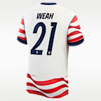Timothy Weah USMNT 2026 Stadium Home Men's Nike Dri-FIT Soccer Jersey