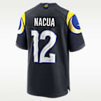Camisola de jogo Nike NFL Rivalries Rams (Nacua) para homem