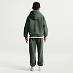 Nike Sportswear Solo Swoosh Big Kids' Fleece Full-Zip Hoodie