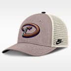 Arizona Diamondbacks Cooperstown Rise Men's Nike MLB Adjustable Trucker Hat
