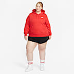 Nike Sportswear Club Fleece Women's Pullover Hoodie (Plus Size)