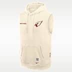 Arizona Cardinals Rivalries Collection Sideline Men's Nike Dri-FIT NFL Sleeveless Pullover Hoodie