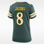 Jersey Nike de la NFL Game para mujer Josh Jacobs Green Bay Packers Rivalries Collection