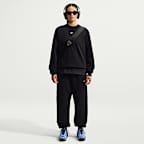 Sudadera de cuello redondo para mujer Nike Studio Fleece Lightweight "French Terry"