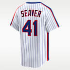 Tom Seaver New York Mets Cooperstown 40th Anniversary Men's Nike Dri-FIT MLB Limited Jersey