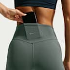 Nike Zenvy Women's High-Waisted Full-Length Leggings with No Front Seam