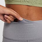 Leggings Dri-FIT de tiro alto para niña talla grande Nike One
