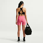 나이키 유니버사 여성 하이웨이스트 5인치 노 프론트 심 바이커 쇼츠