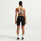 ナイキ インディ ハイサポート ウィメンズ パッディド フロントジップ スポーツブラ