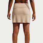 Nike Sportswear Chill Knit Falda-pantalón ceñida de talle medio con elástico - Mujer