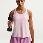 Nike Pro Women's Dri-FIT Mid-Rise Brief-Lined 3" Woven Shorts