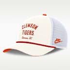 Gorra de rejilla universitaria Nike ajustable para hombre Clemson Denim