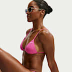Parte superior del bikini de triángulo para mujer Nike Swim Effortless Essential